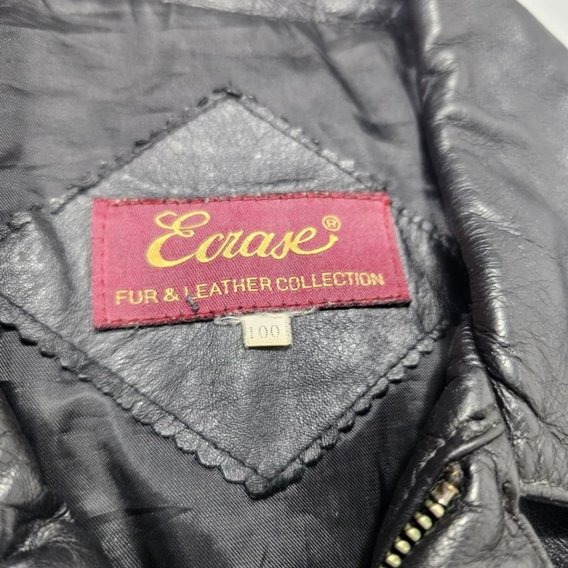 Ecrase 빈티지 소가죽 자켓 L 상품이미지5