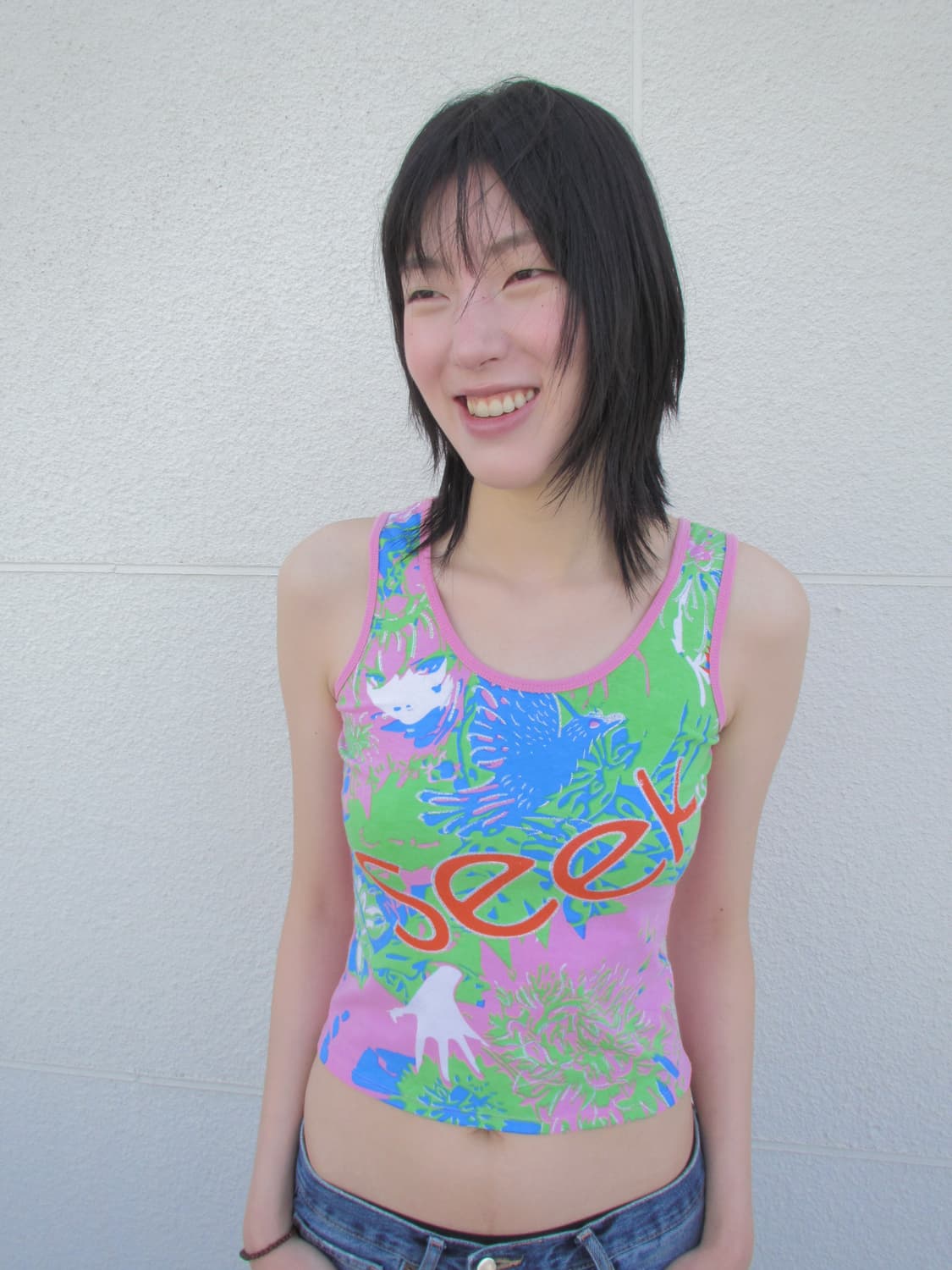 Crane Gentil seek character sleeveless 상품이미지5