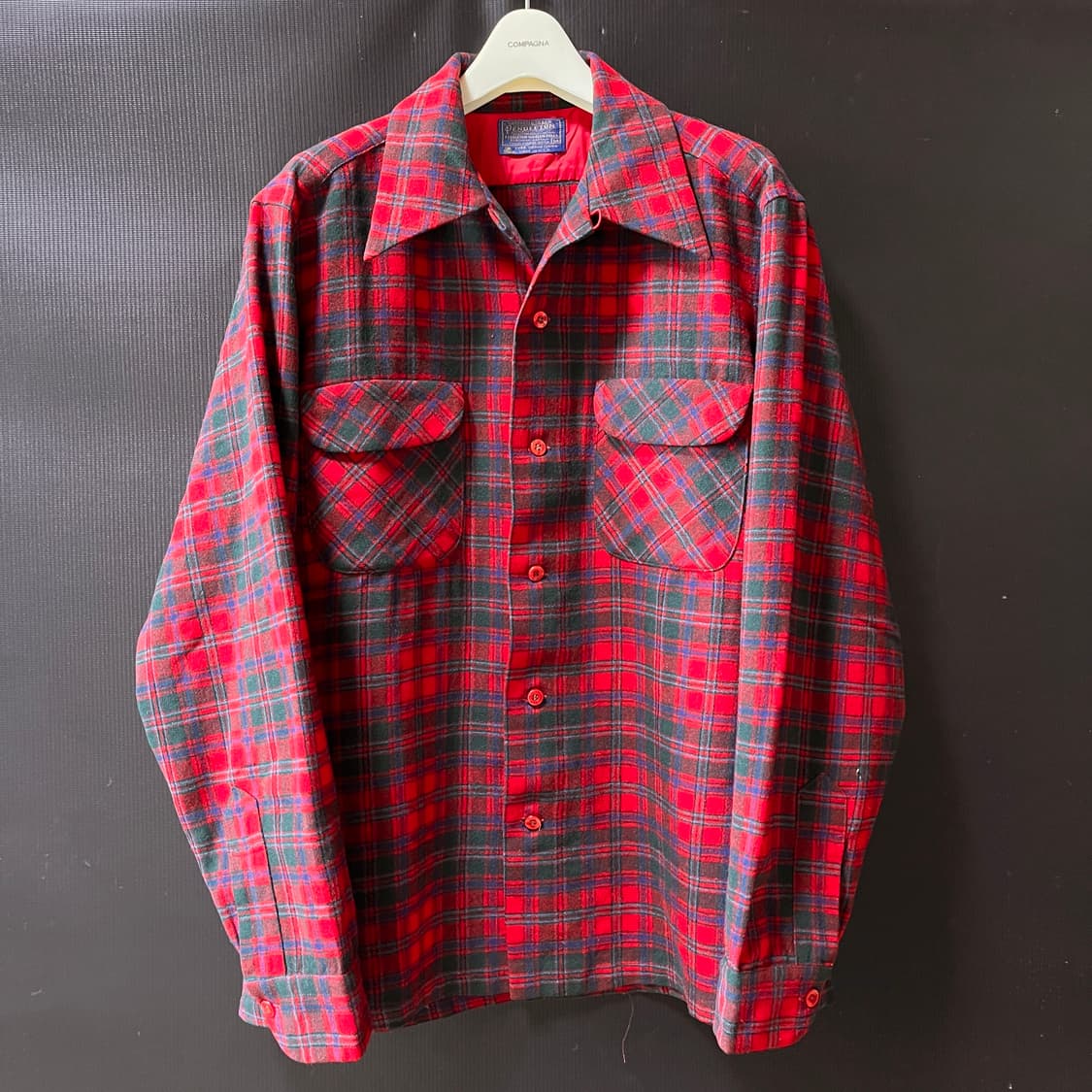 70s 펜들턴 울 셔츠 자켓 Made in U.S.A./ M 상품이미지1