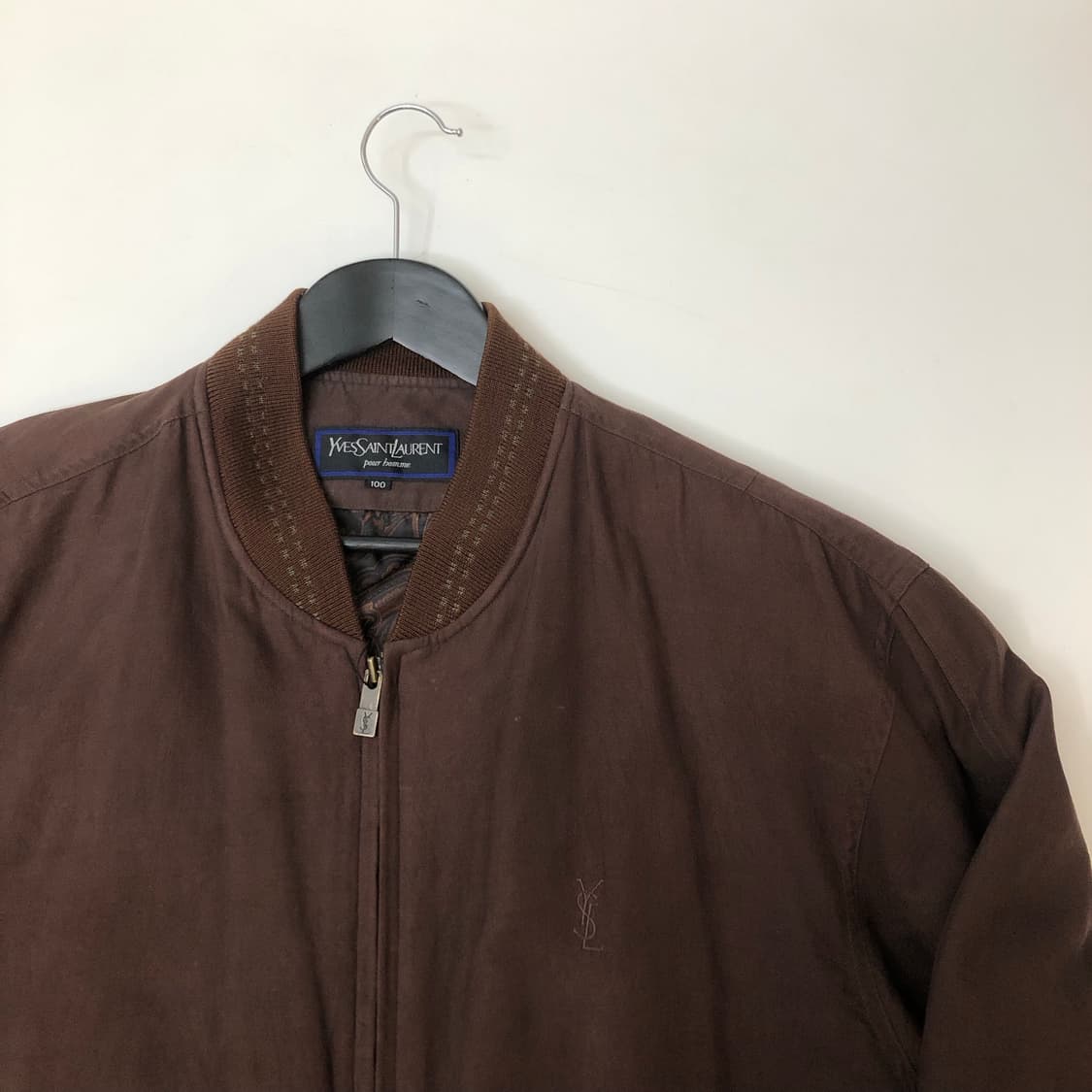 YSL 입생로랑 스웨이드 봄버 자켓 상품이미지3