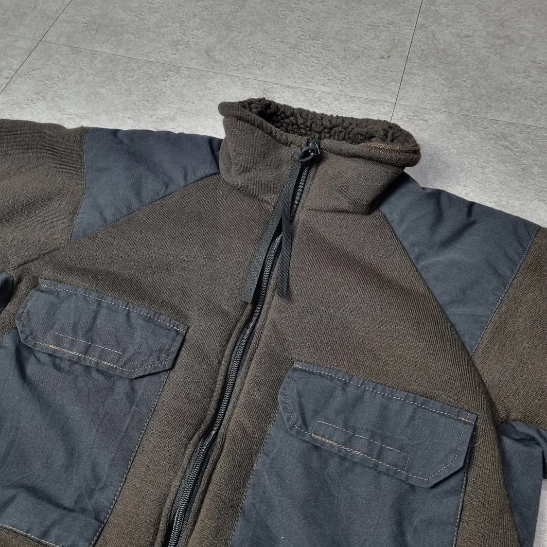 오리지널 밀리터리 미군 베어자켓 후리스 M 상품이미지5