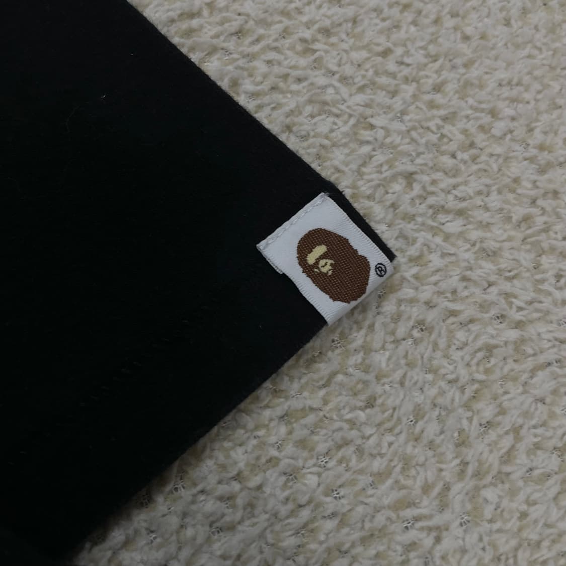 베이프 Bape 컬러 카모 빅 에이프 반팔티 블랙 상품이미지3
