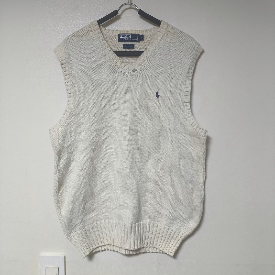 [M] Polo 폴로 랄프로렌 코튼 아이보리 베스트 상품이미지2