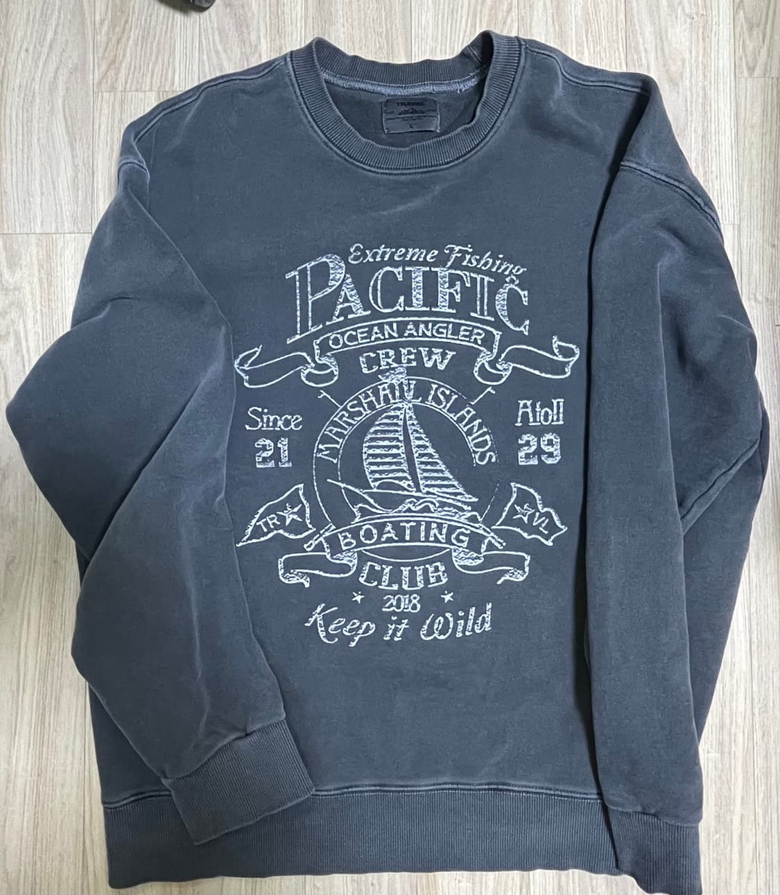 트래블 맨투맨 L 상품이미지1