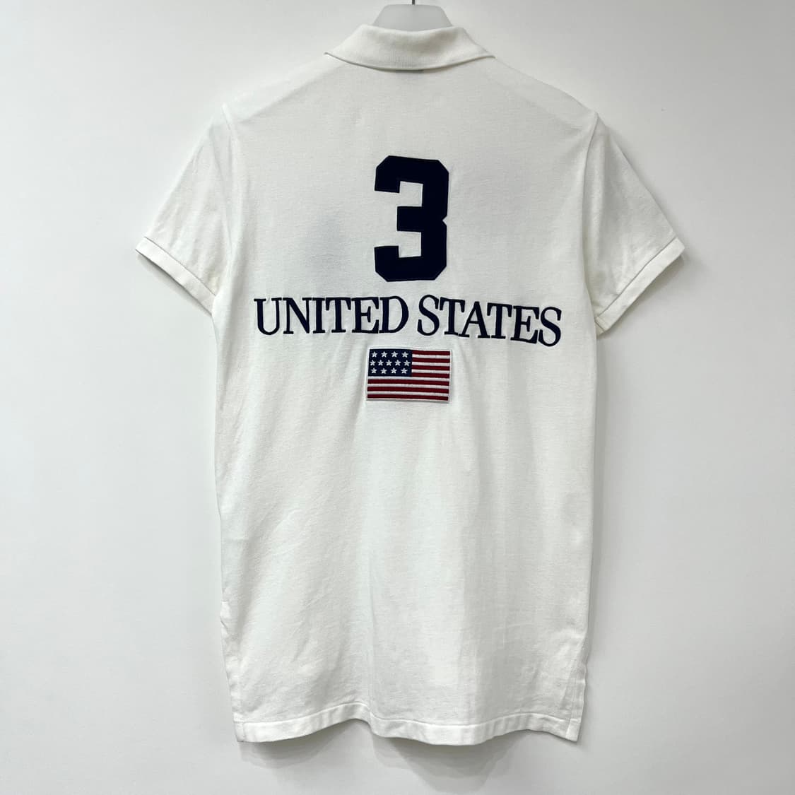 폴로 랄프로렌 USA 성조기 빅포니 카라 반팔 티셔츠 상품이미지3
