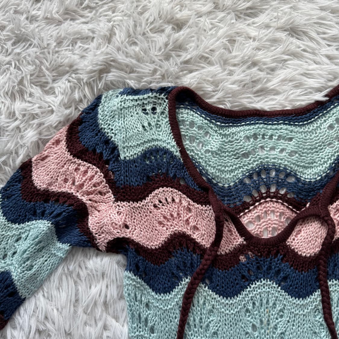 RYU RYU 일본빈티지 모리걸 니트 원피스 노드 빈티지원피스 노드원피스 상품이미지1