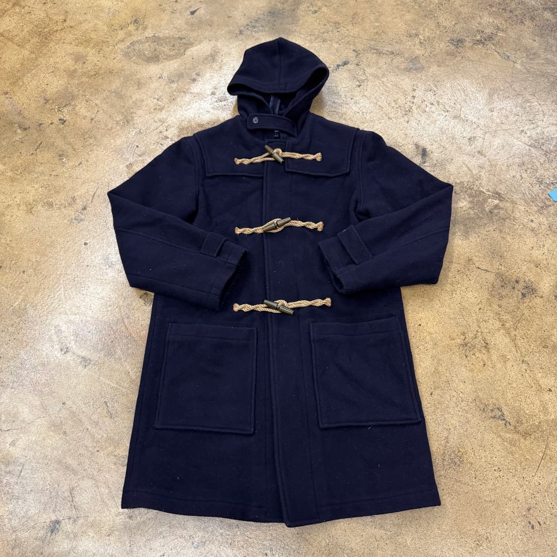 폴로 랄프로렌 네이비 후드 모자 떡볶이 코트  상품이미지2