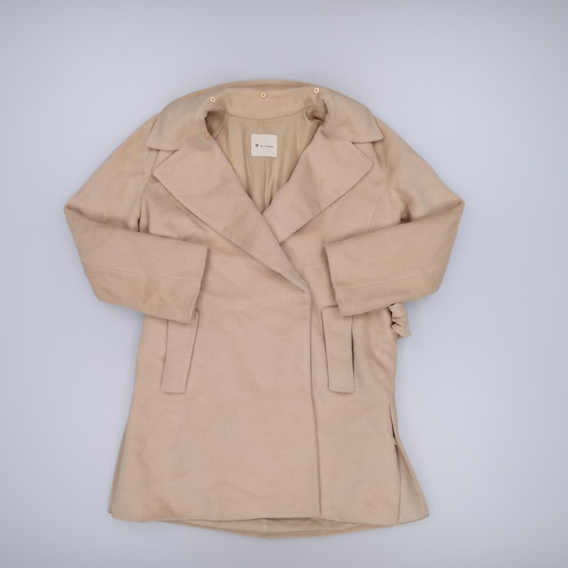 88-165 잇미샤 울 코트 0220H1 상품이미지1