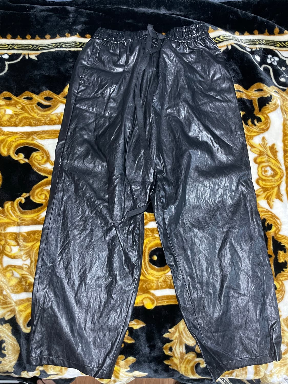 아조바이아조 비건 레더 팬츠[M] 상품이미지2