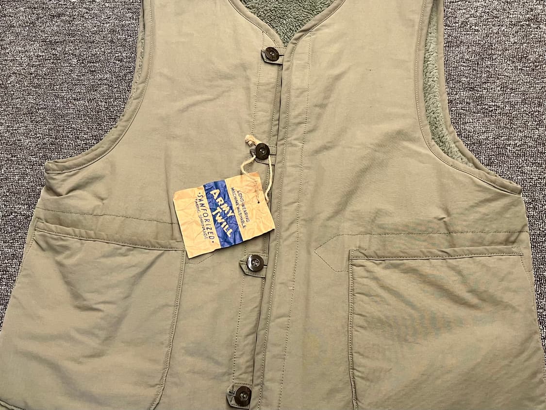 [105] ARMY TWILL 리버시블 밀리터리 베스트  상품이미지6