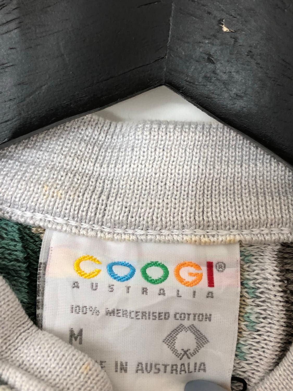 Coogi 쿠지 빈티지 그런지 케이블 니트 상품이미지7