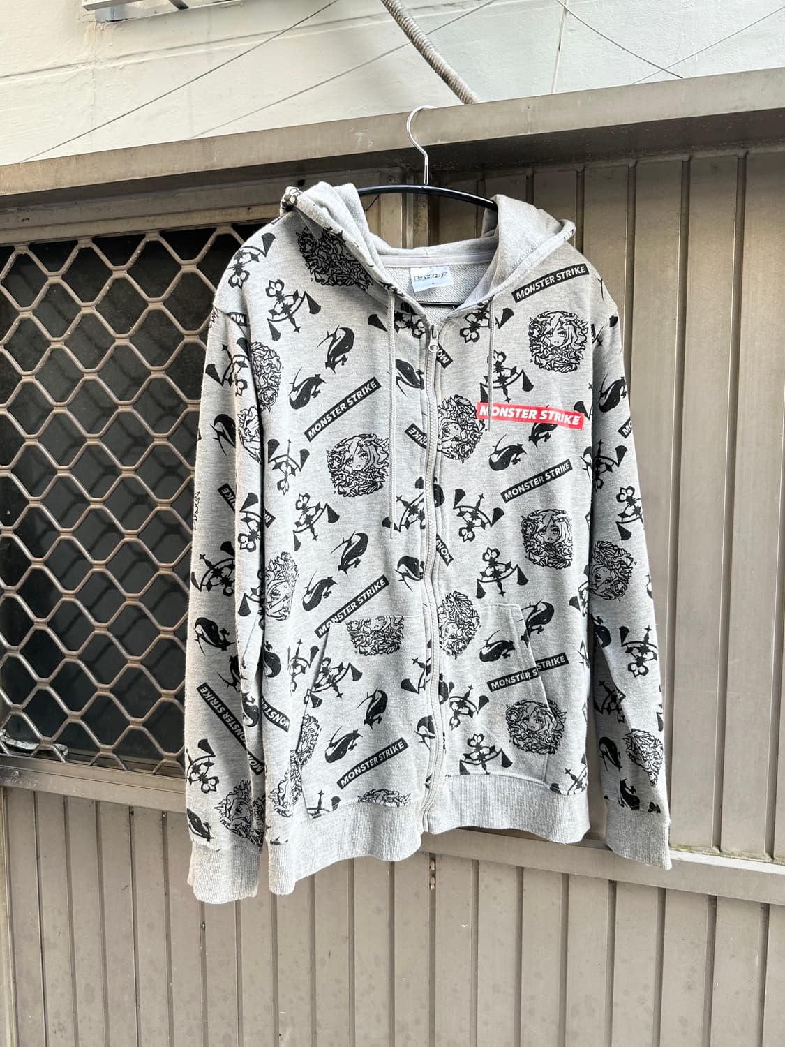 MONSTER STRIKE graphic printing hoodie 상품이미지1