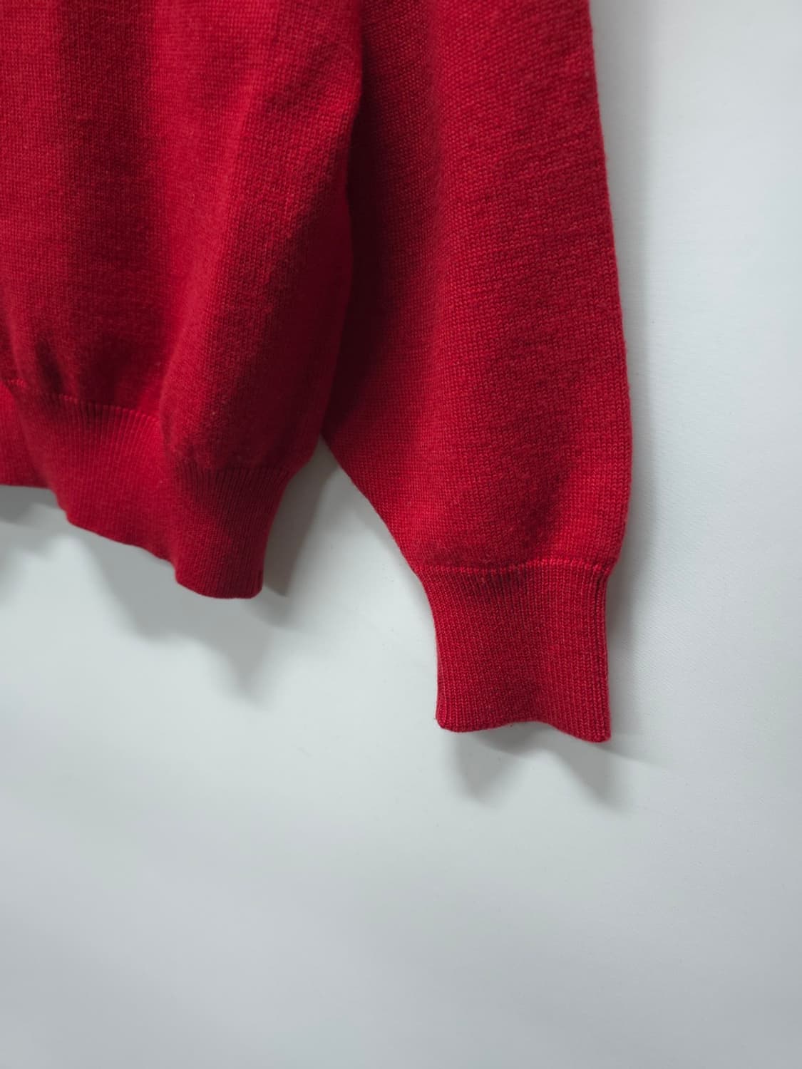 닥스런던 빈티지 울 100% 꽈배기 포인트 니트 (55~66) 상품이미지10