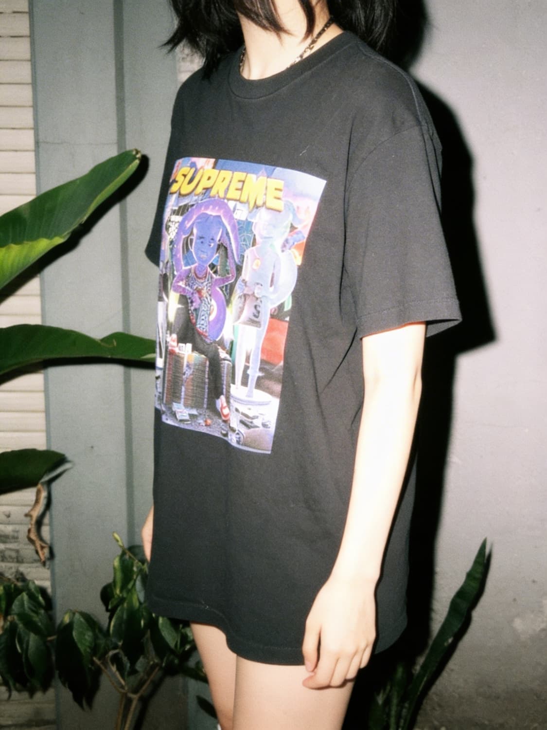 슈프림 17SS  '리치스트'  티셔츠 블랙 상품이미지1
