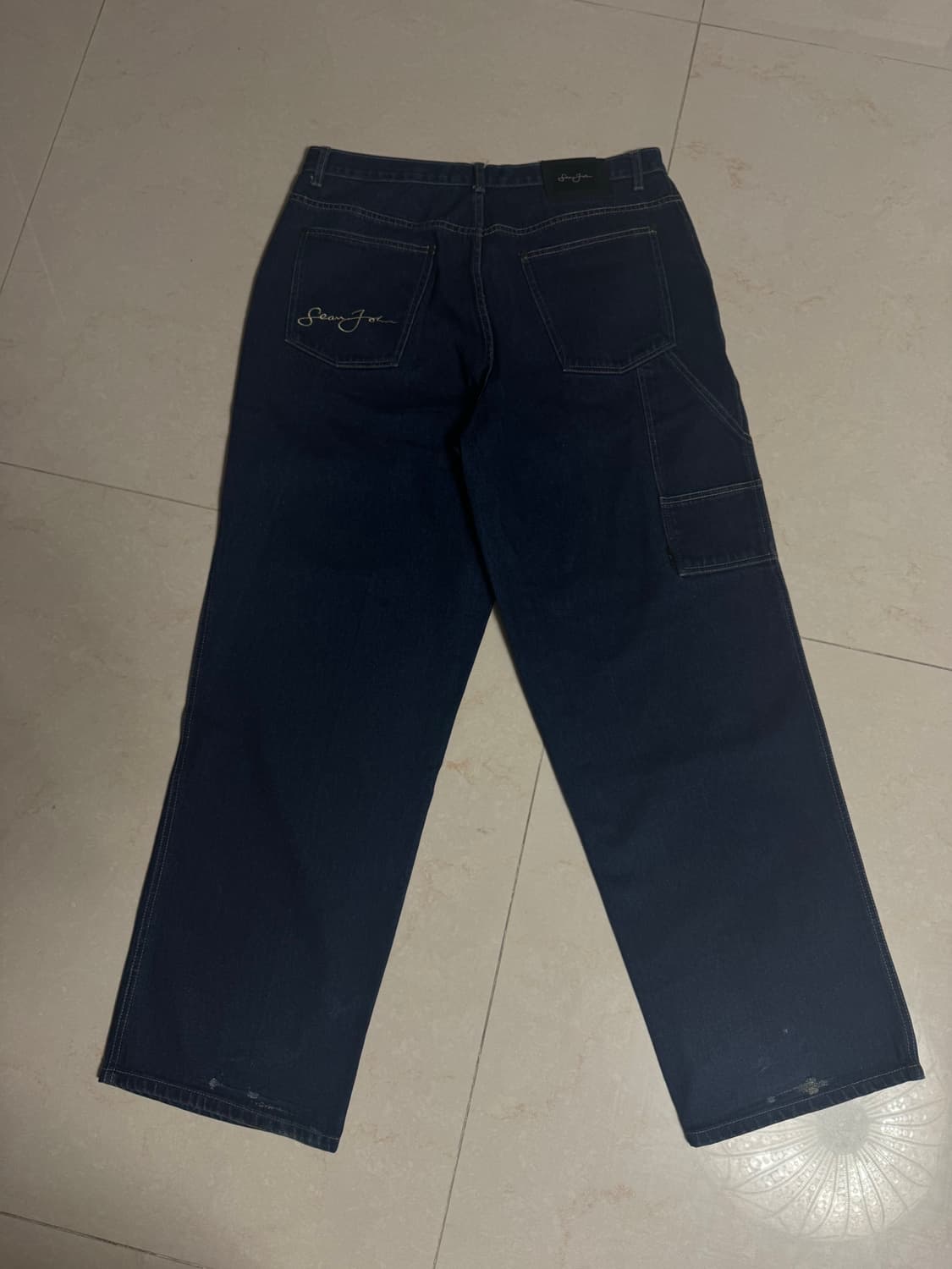 빈티지 sean john 션 존 더블니 상품이미지9