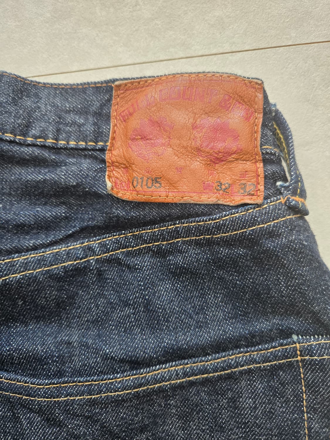 풀카운트 0105w 원워시 데님 32 상품이미지3