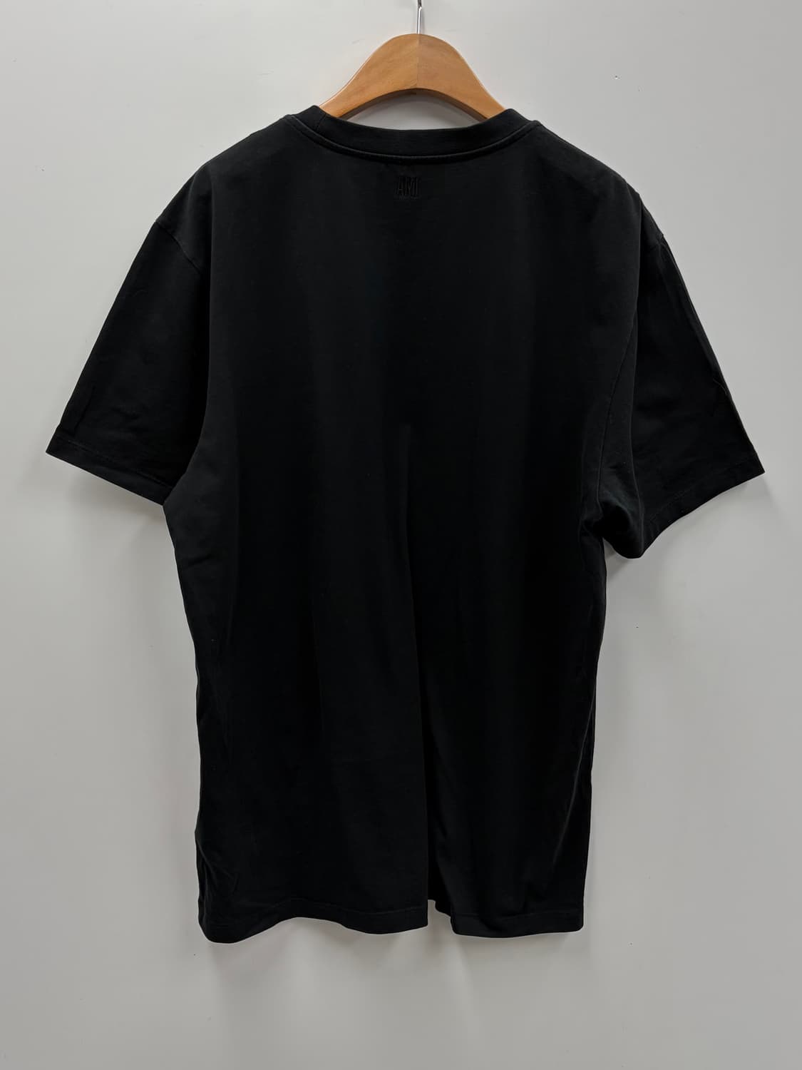 아미 스몰로고 블랙 반팔티 XL 상품이미지3