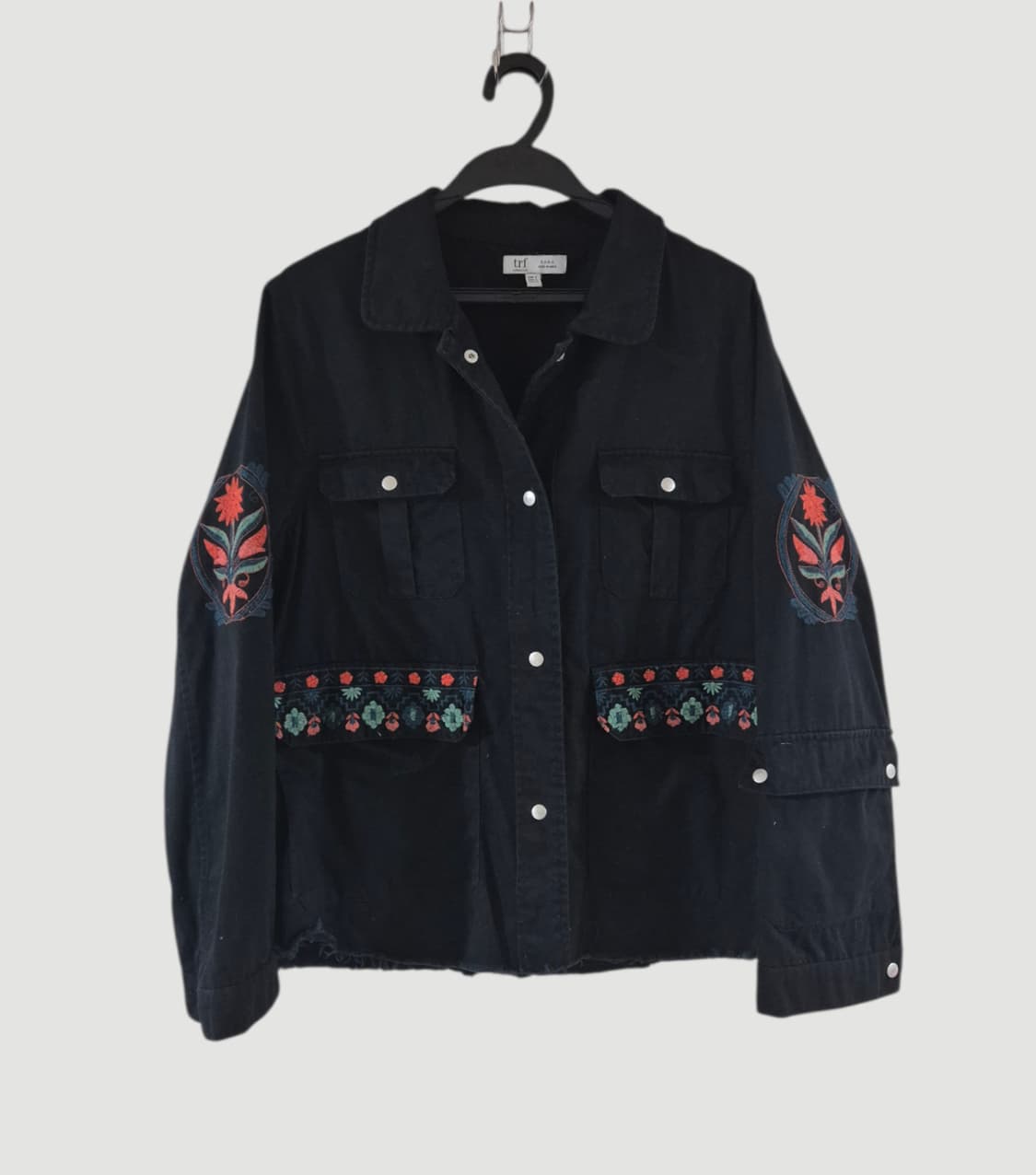 자라 TRF 여자 자수 자켓 상품이미지1