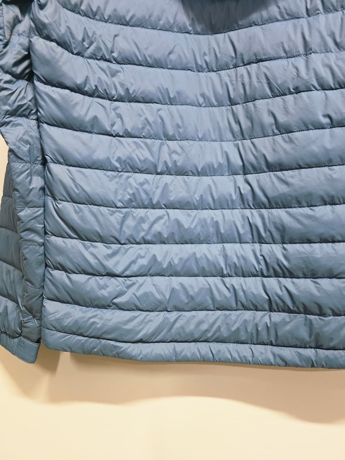 네파  후드구스다운경량블루 상품이미지7