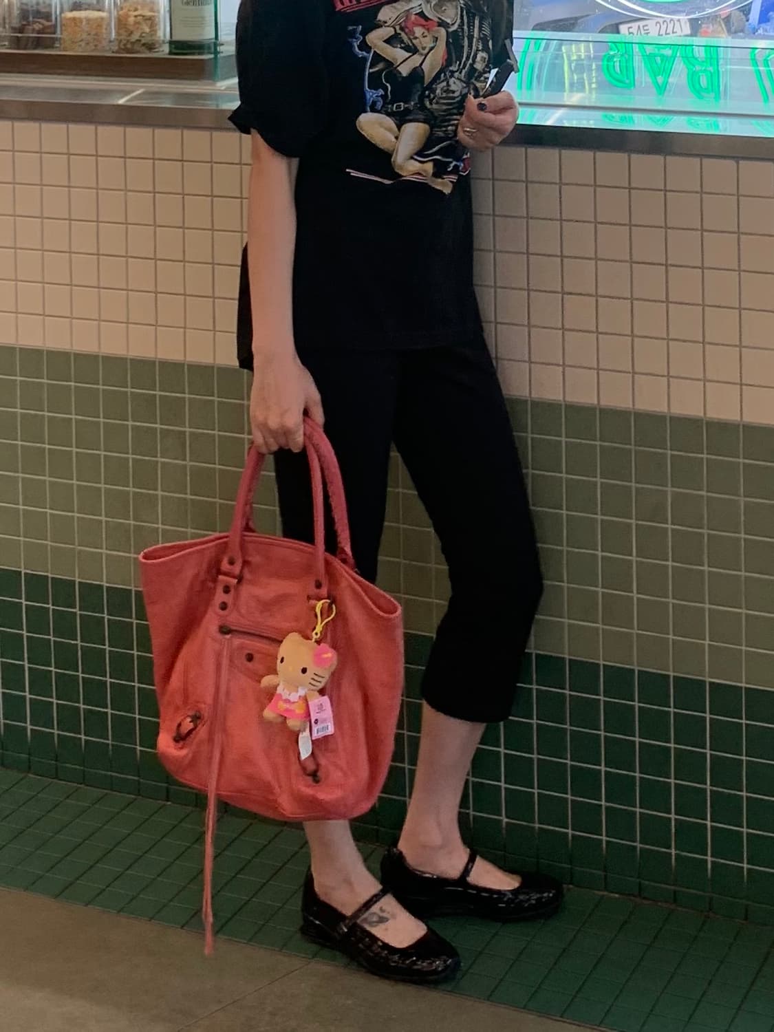 발렌시아가 모터 토트백 숄더백 상품이미지2