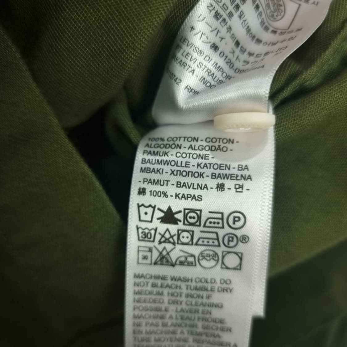 [리바이스] 투포켓 코튼 셔츠 올리브 M18801 상품이미지8