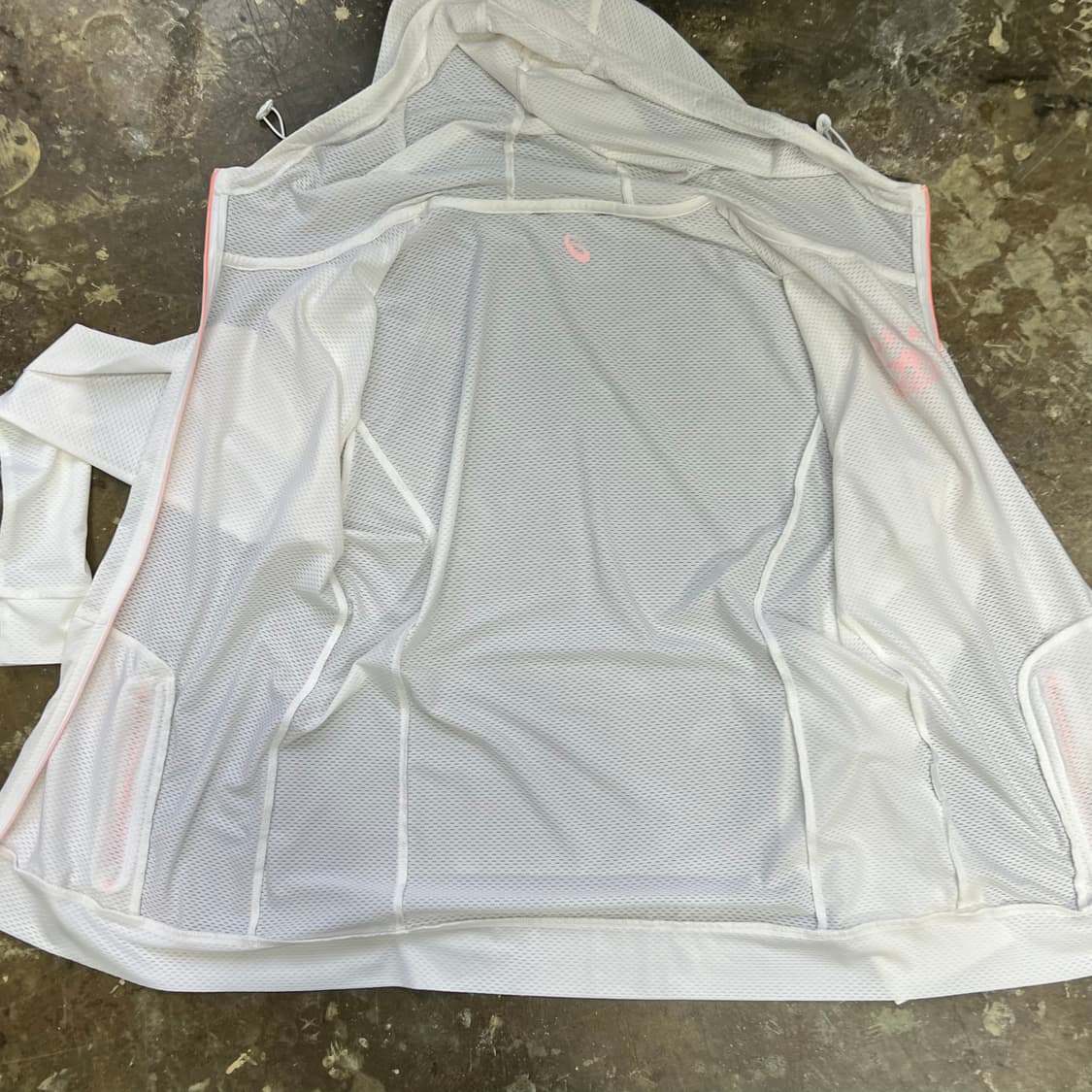 95) 아식스 런닝 후드집업 방풍자켓 점퍼 런닝코어 상품이미지4