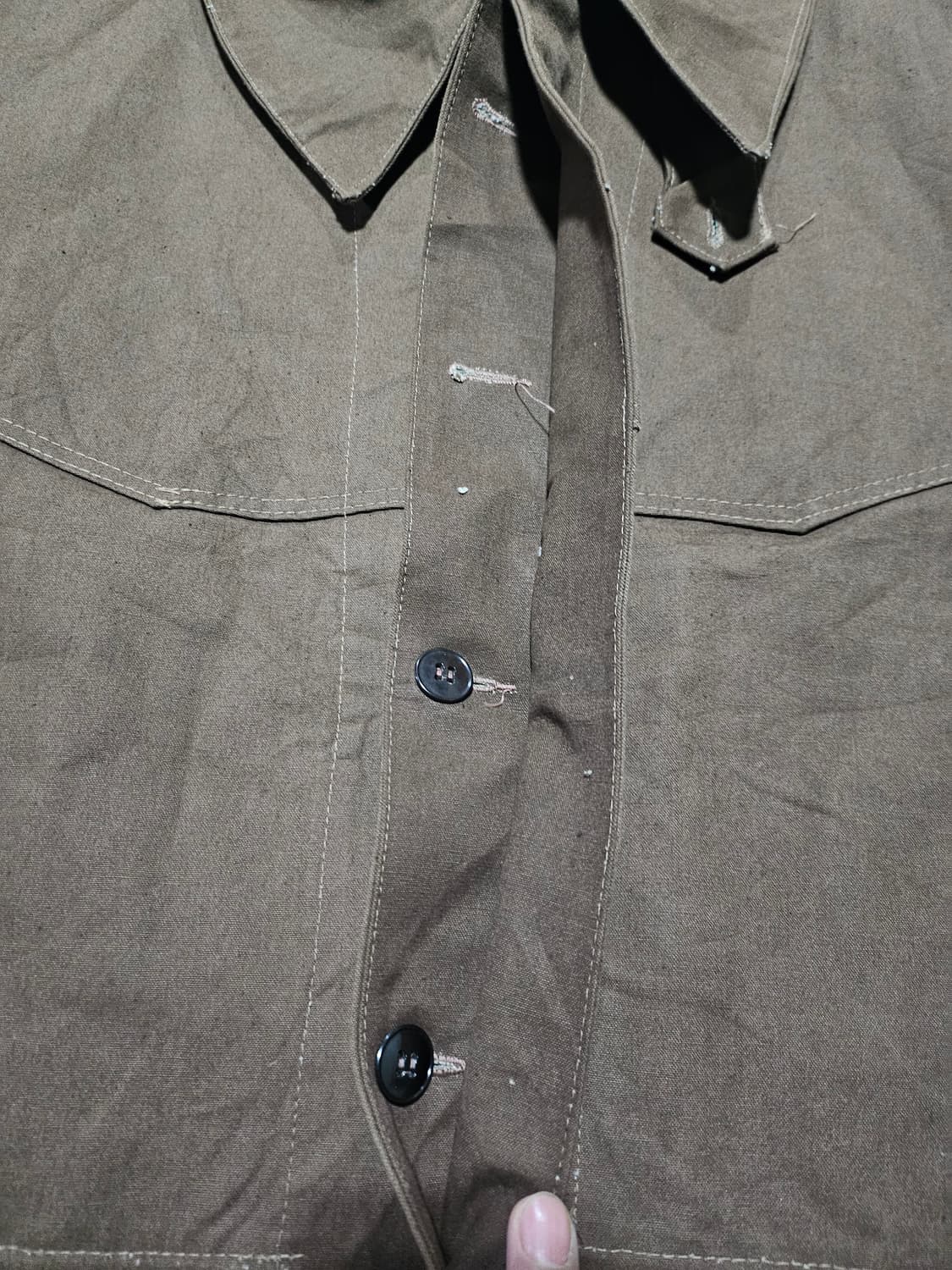 50s 프랑스군 워크자켓 신품 상품이미지4