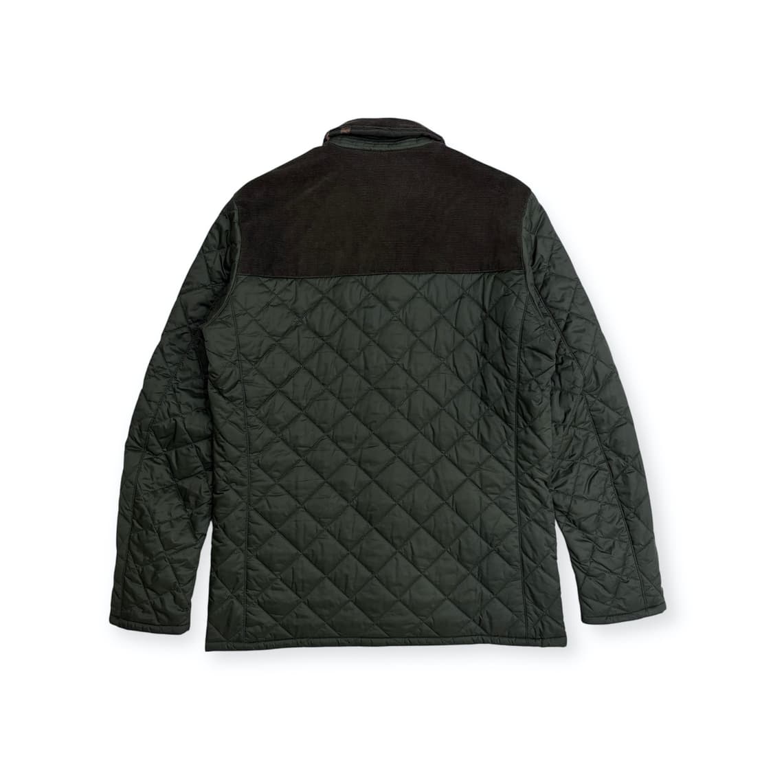 Barbour 바버 카키 퀼팅 퀄팅 경량 패딩 자켓 m 상품이미지2