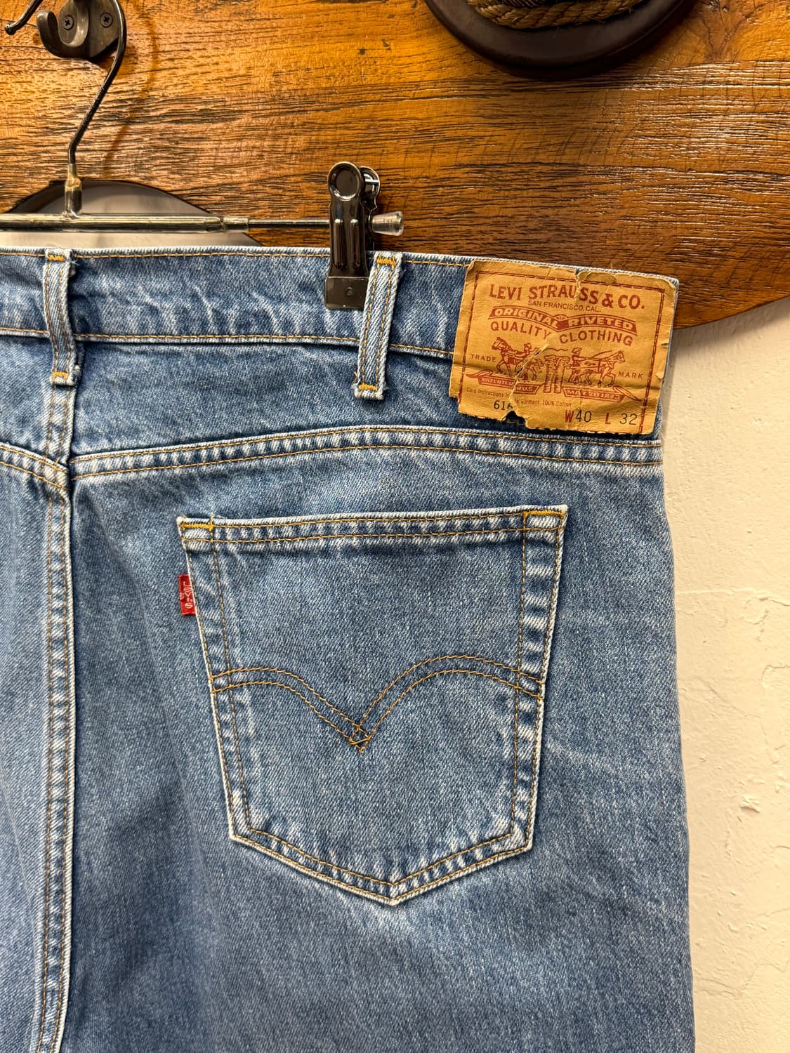90s Levi’s 616 Tapered Denim Pants 상품이미지3
