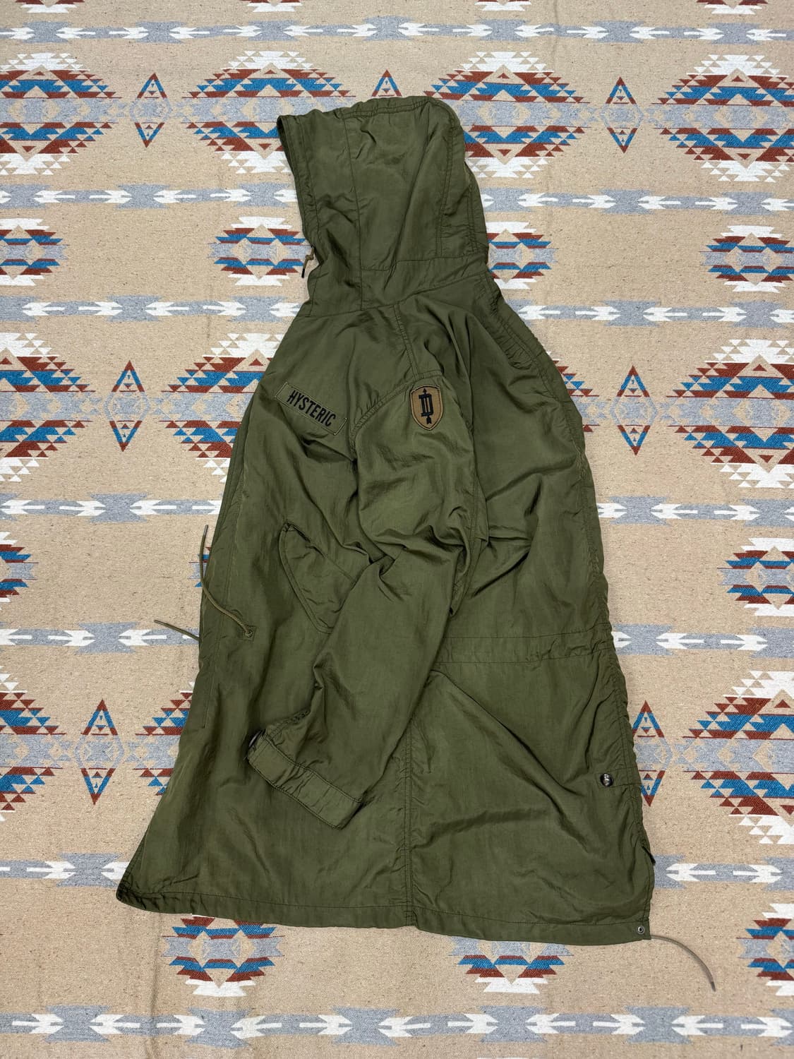 [S][95] 히스테릭글래머 밀리터리 나일론 파카 상품이미지6