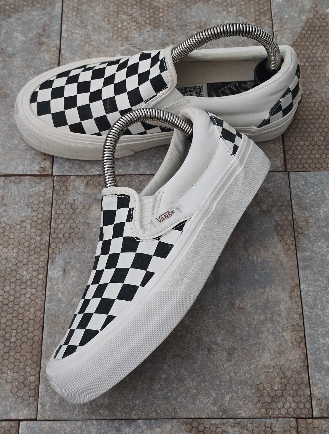 (220)반스 체커보드 vr 3 슬립온 상품이미지4