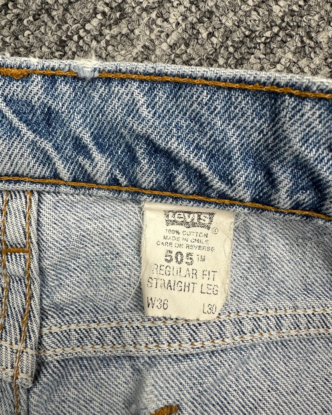 (허단44)90'S 리바이스 505 오렌지탭-M1883 상품이미지6