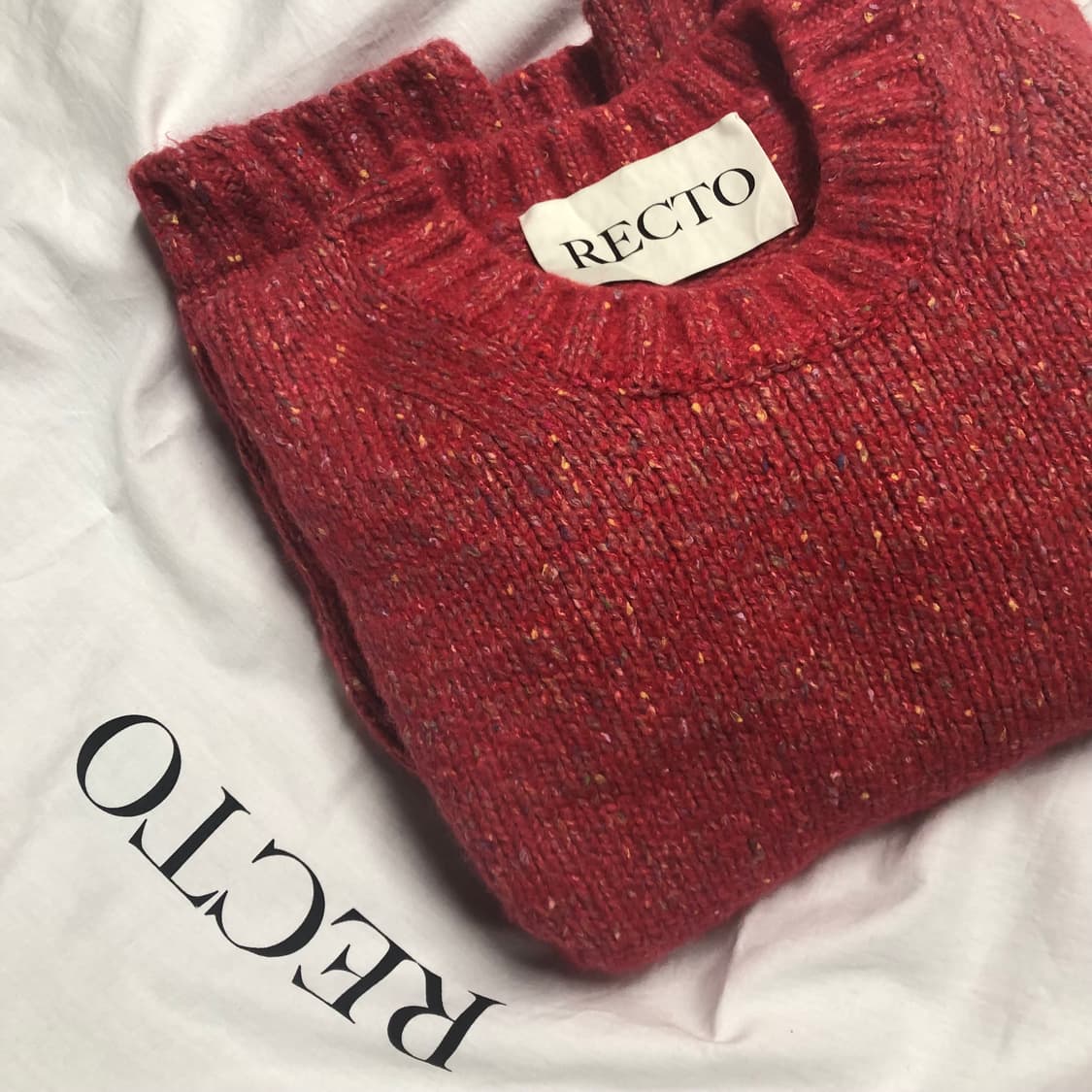 렉토 오가닉청키 니트 L 상품이미지3