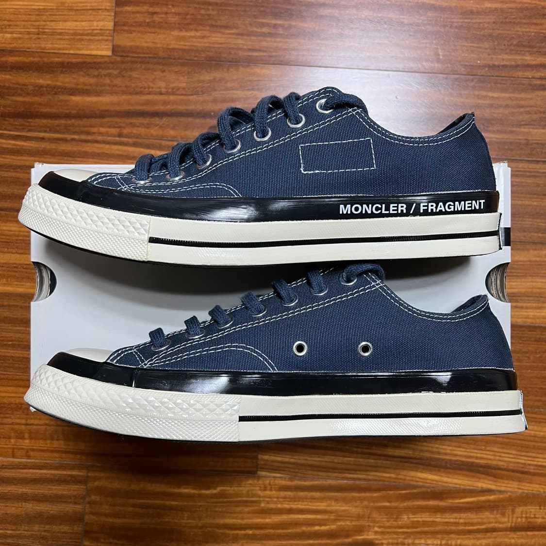 프라그먼트 x 몽클레어 컨버스 네이비 상품이미지5