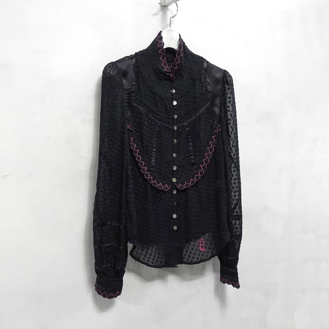 tsumori chisato 츠모리치사토 아카이브 아플리케 블라우스 2 상품이미지2