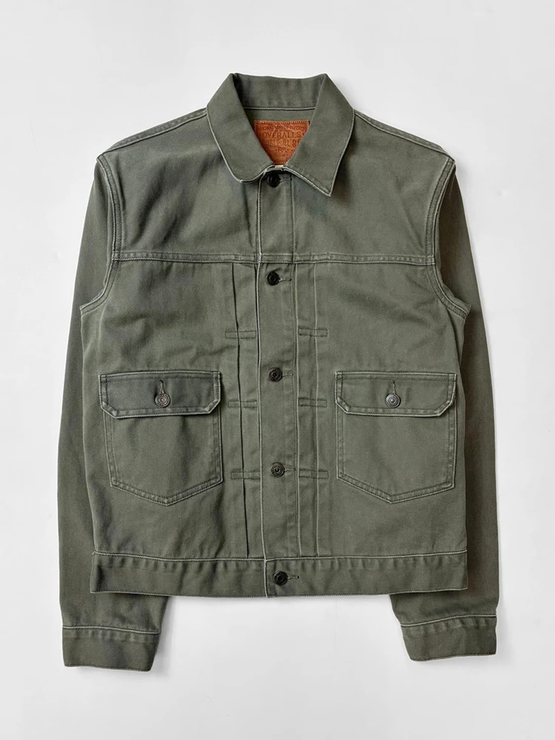 더블알엘 RRL 타입2 올리브 숏 트윌 자켓 PN5504    상품이미지1