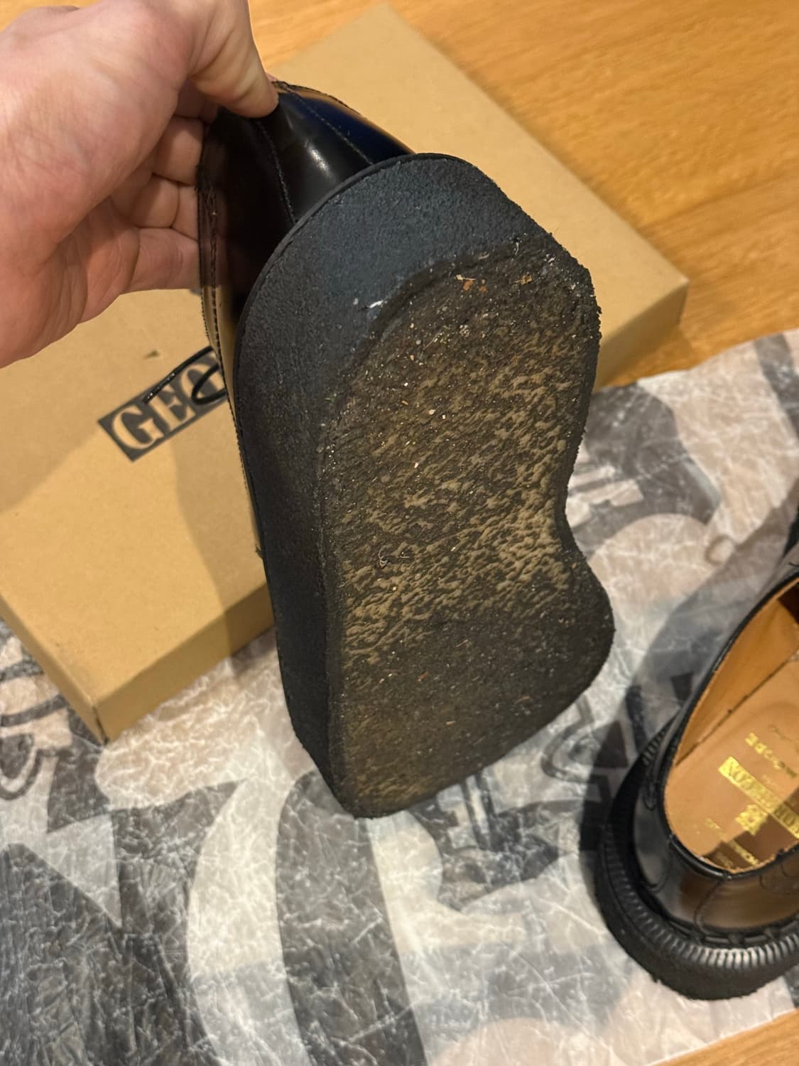 꼼데가르송 옴므 플러스 조지콕스 옥스포드 슈즈 상품이미지5