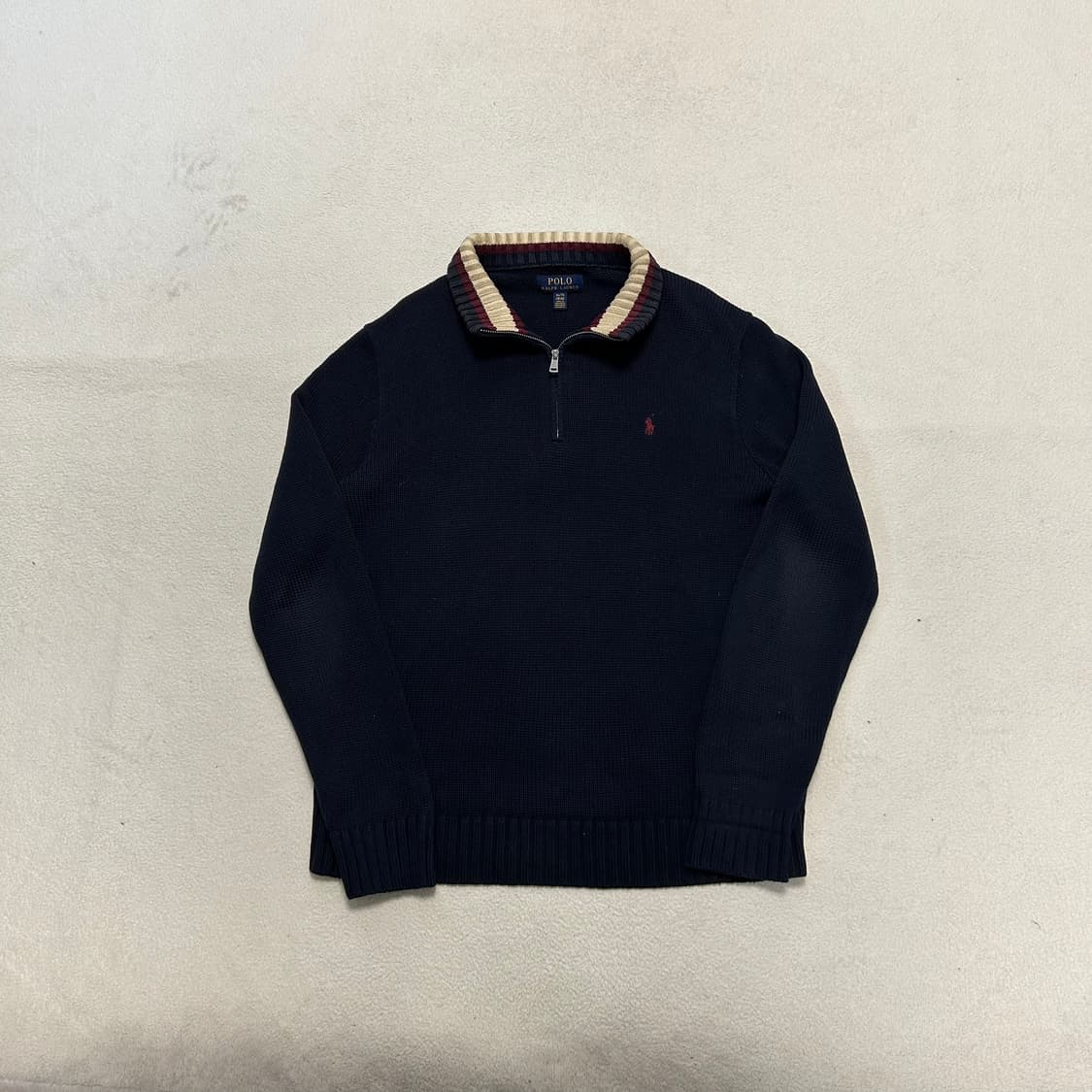 Polo Half Zip Knit 상품이미지4