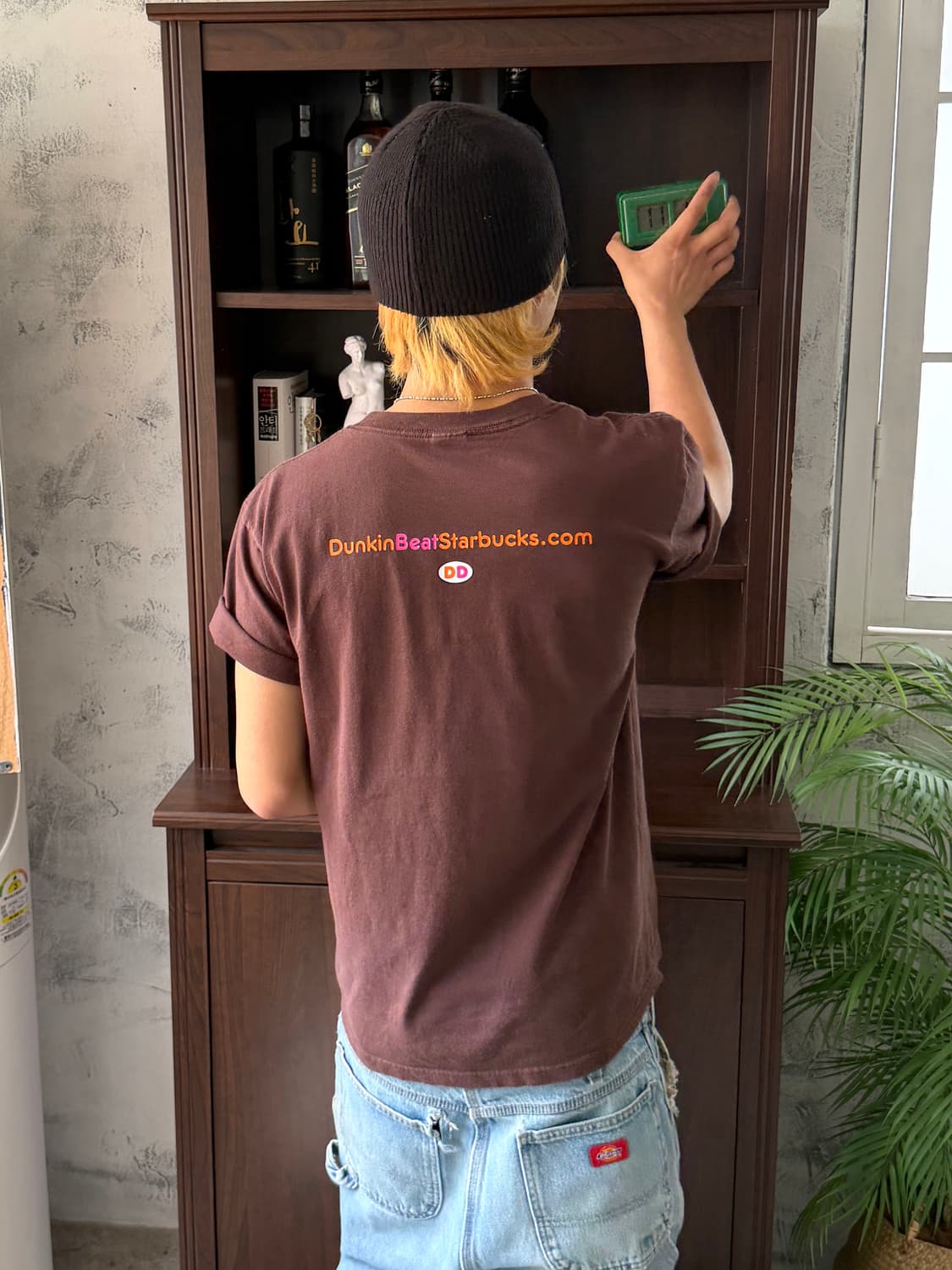 빈티지 반팔 티셔츠 던킨도너츠 스타벅스 상품이미지3