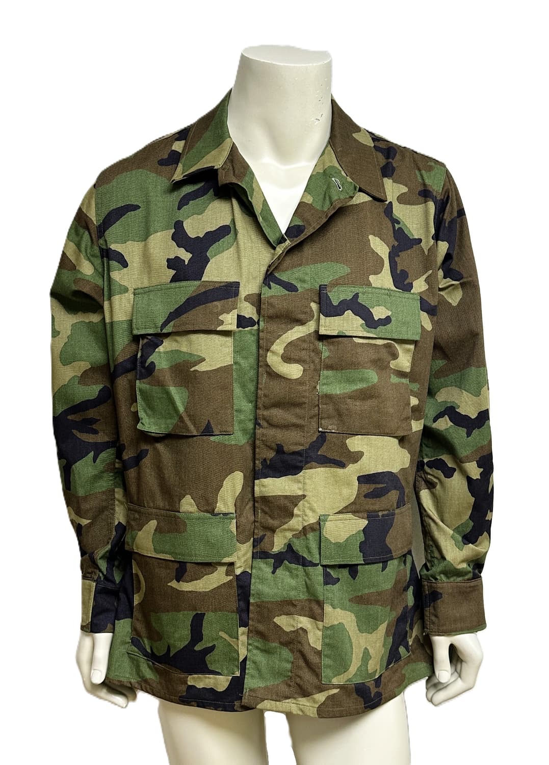 미군 구형 BDU 우드랜드 전투복 상의 (M/R) (L) 상품이미지1