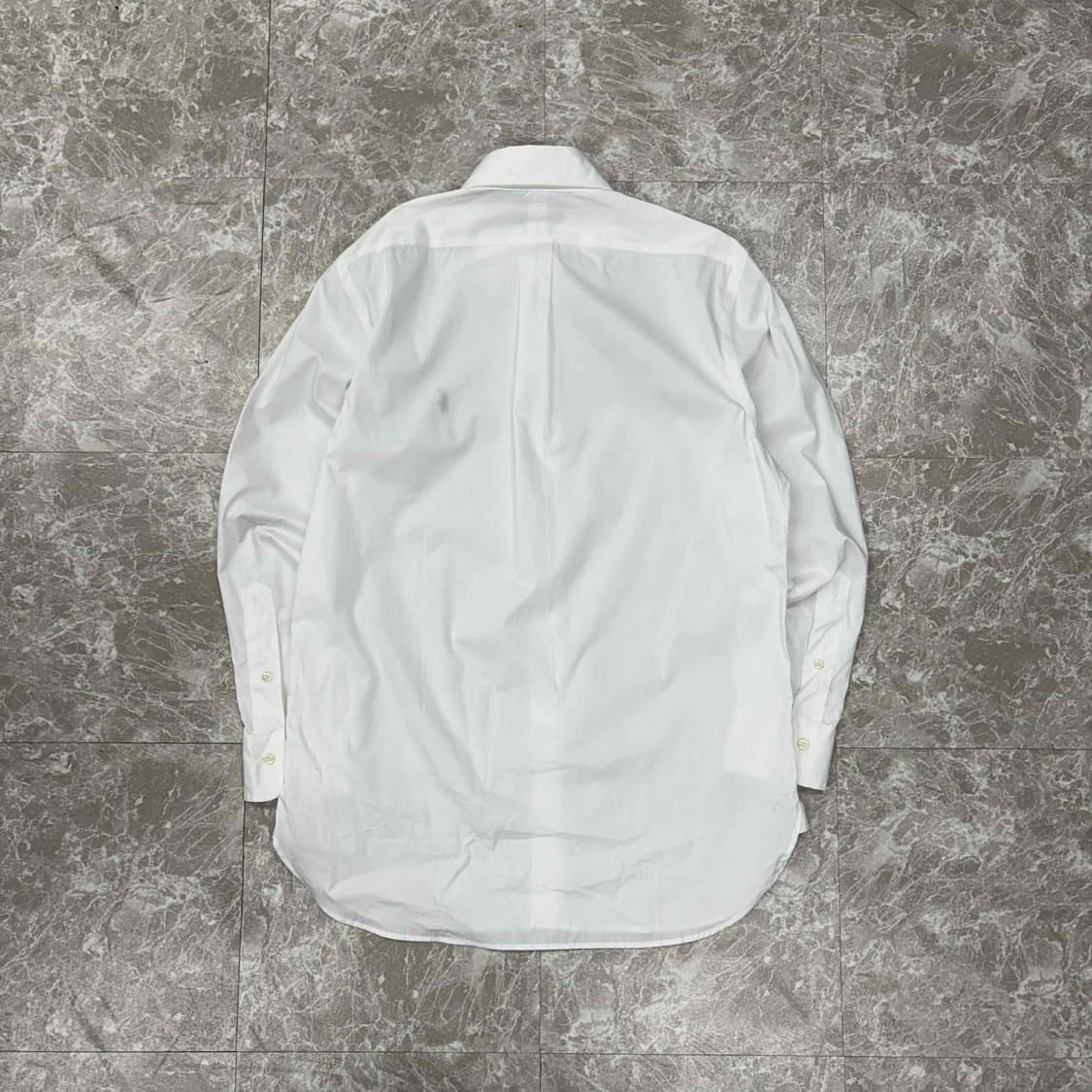 *최신형 폴로 랄프로렌 큐알택 코튼 포플린 클래식 맨즈라인 화이트 셔츠 상품이미지2