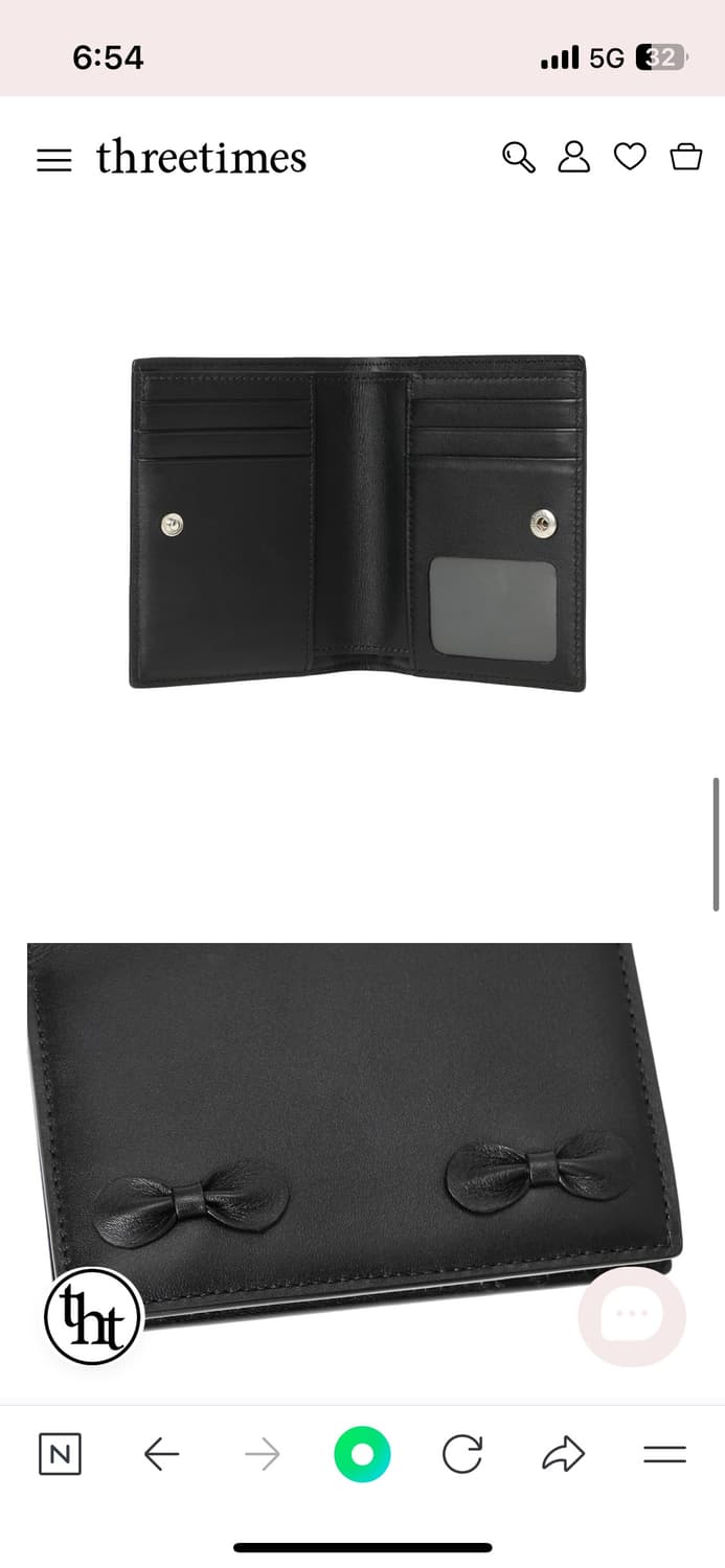쓰리타임즈   Marshmallow fold wallet 상품이미지3