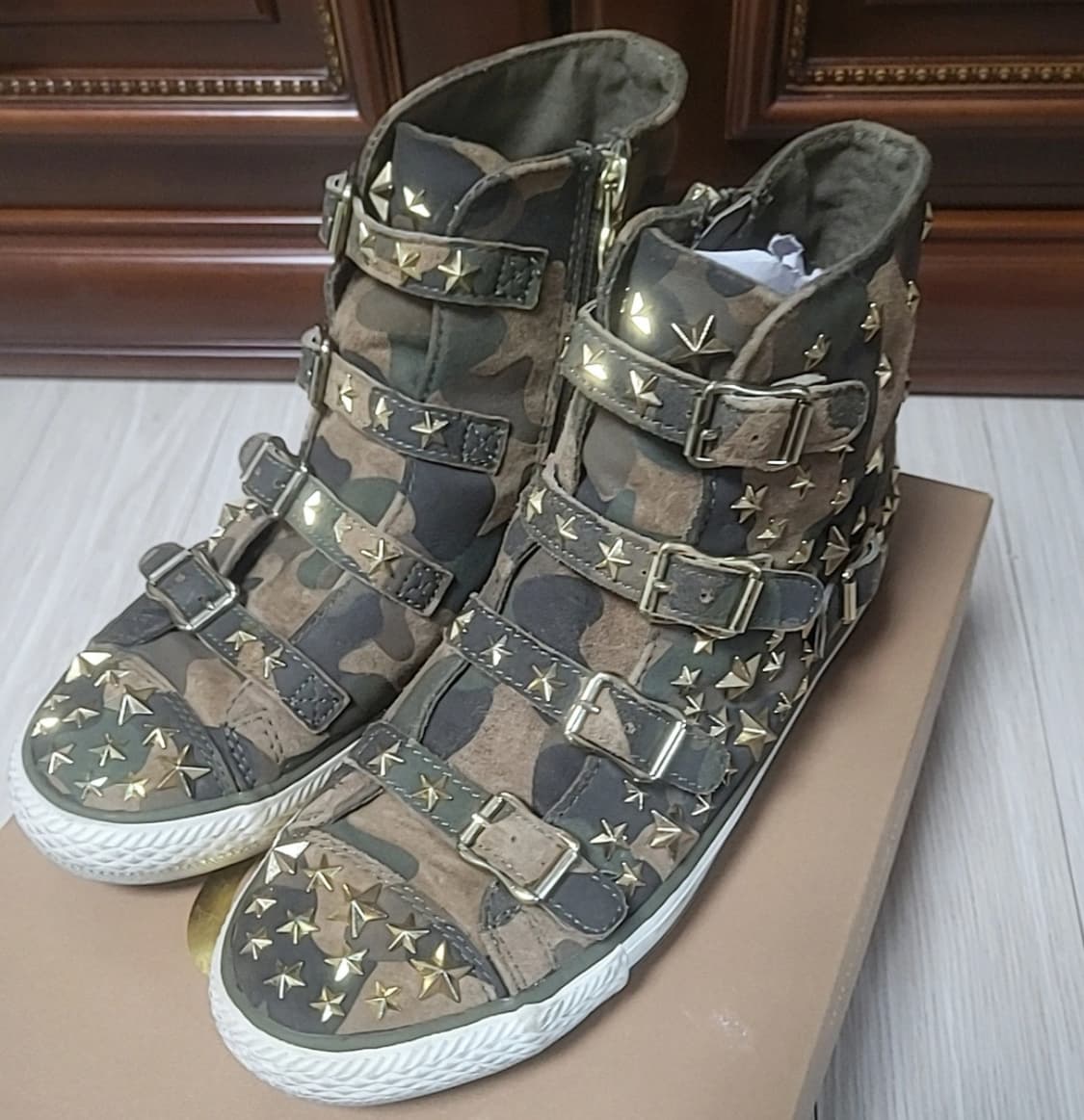 Ash 아쉬 카모 스타 하이탑 스니커즈  상품이미지4