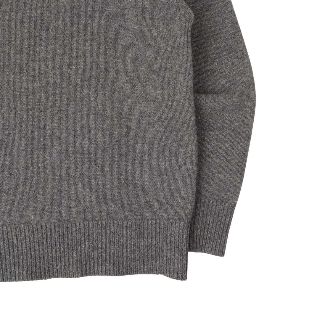 라코스테 그레이 모크넥 울 니트 상품이미지4