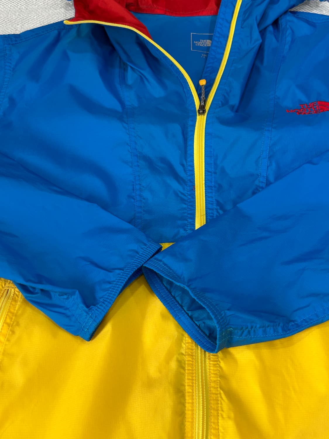 노스페이스 경량 바람막이 후드 집업 자켓 L 상품이미지8