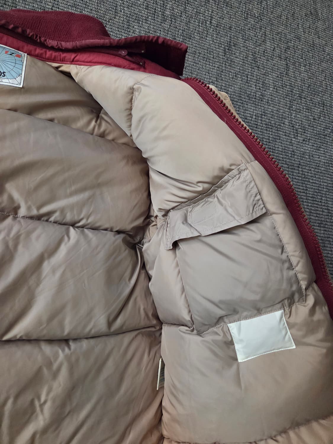 90s Polewards 폴워즈 다운 자켓 XL 상품이미지6