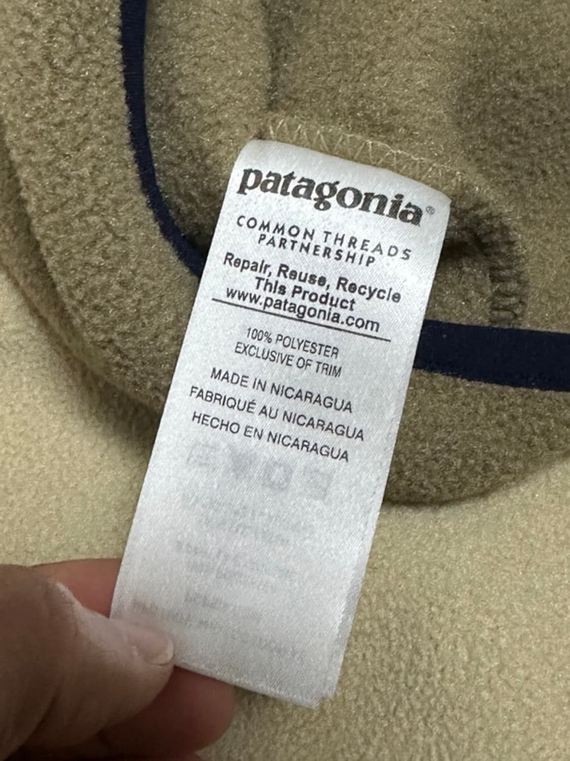 파타고니아 신칠라 XS 상품이미지5
