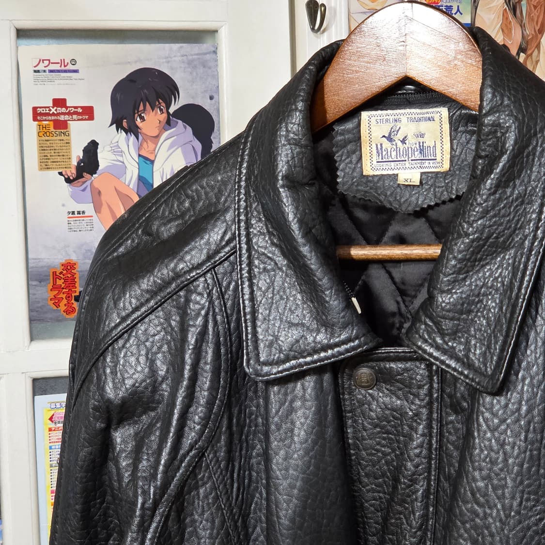 빈티지 양가죽 포켓 버클 봄버 자켓 상품이미지3