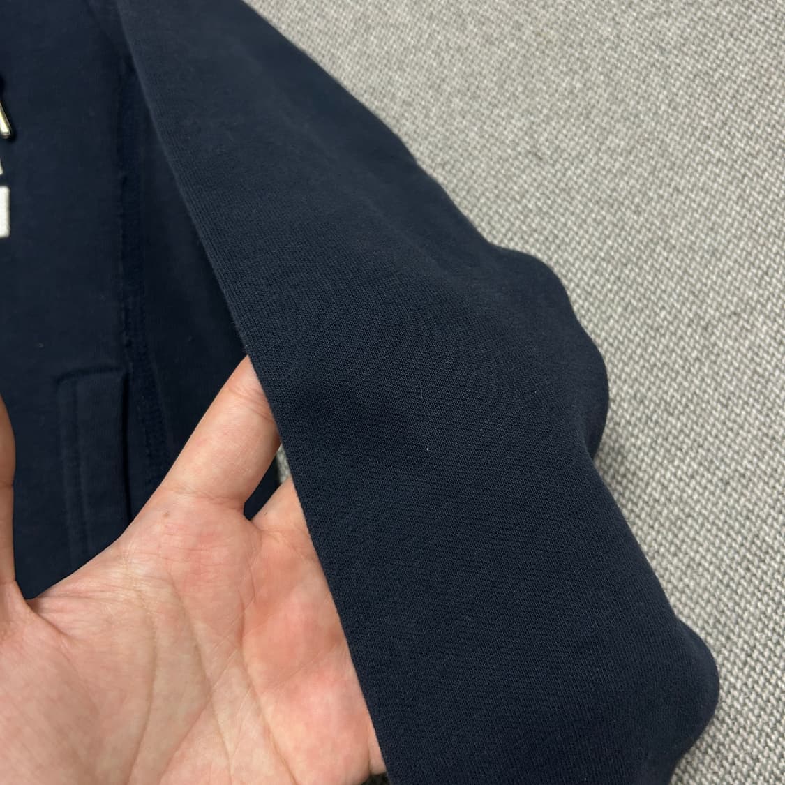 아베크롬비 우먼스 울프죠 네이비 후드집업(XS) 상품이미지3