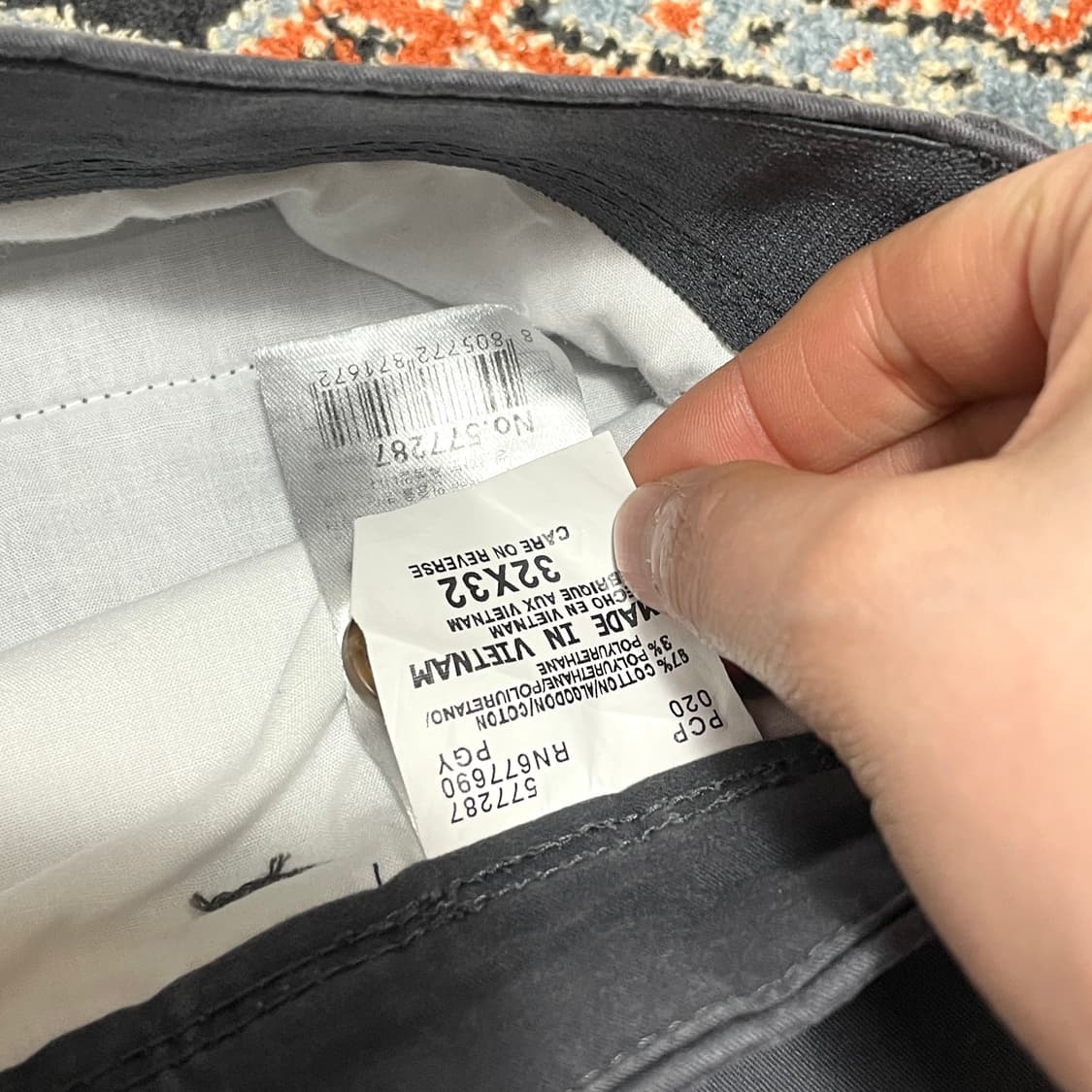 디키즈 워크웨어 차콜 치노팬츠 남성32  상품이미지4